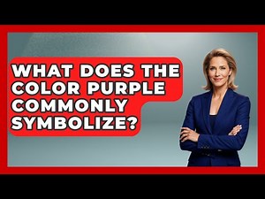 What Does The Color Purple Commonly Symbolize? - Anthropology Insights