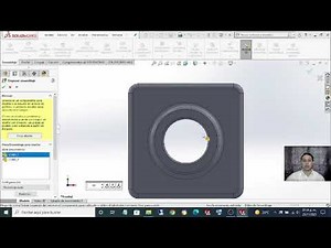 Como hacer un ensamble en SolidWorks // Práctica_10 // Curso básico de SolidWorks // Tutorial