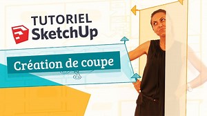 Comment faire des coupes rapides dans SketchUp | Formation SketchUp