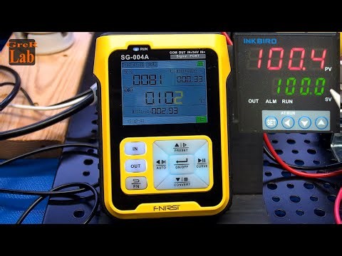 79- Régulateur PID de T° avec simulateur de sonde de type "K"