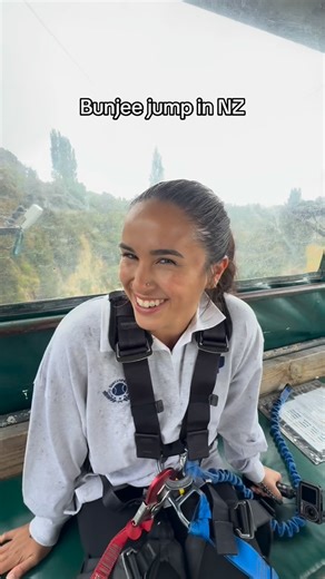 Jessie Carr on Instagram: "I went bunjee jumping at @ajhackettbungynz in Taupo 📍🤪😄 #nztravel #nz #bunjeejump #bunjeejumping #solotravel"