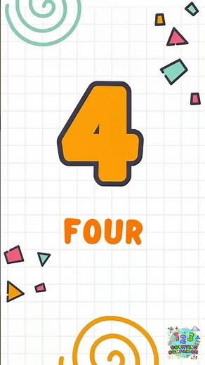 Learning Number 4 | Counting Companion