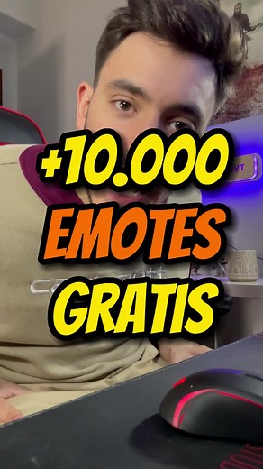 CÓMO tener MÁS de 10000 EMOTES totalmente GRATIS en tus STREAMS #streamtips #consejosstream #juanluluvt #streams #streamer #tipstreamers #capcut