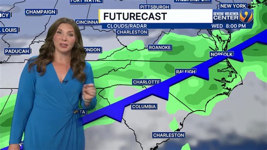 FORECAST: Temperatures climbing ahead of mid-week cold front