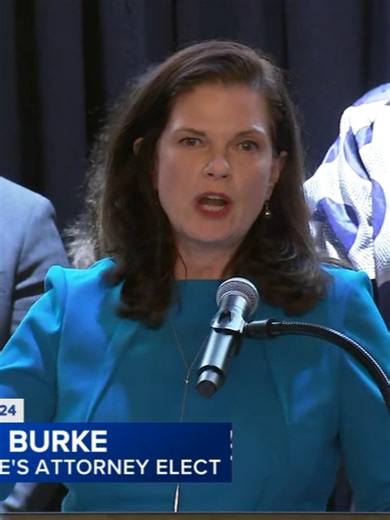 Eileen O'Neill Burke will be the next Cook County State's Attorney. She declared victory at 9 p.m. and Republican Bob Fioretti conceded the race. #news #cookcounty #election