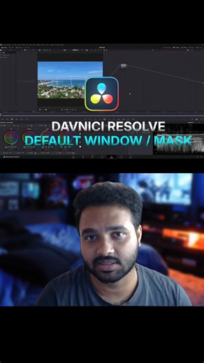 How to Change Default Rectangle Mask to Custom Shape Mask in Davinci Resolve