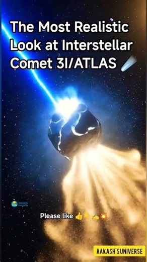 The Most Realistic Look at Interstellar Comet 3I/ATLAS ☄️🌌