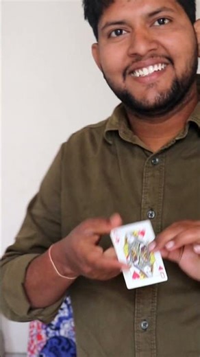 Card vanish magic tutorial Learn the magic of vanishing cards #magic #shorts