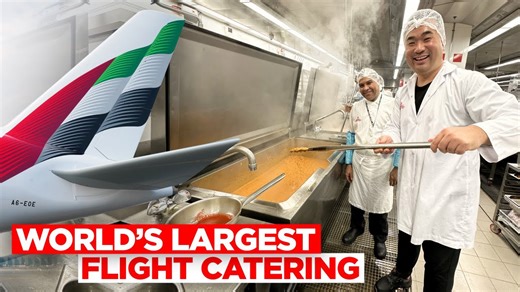 World’s largest airline kitchen