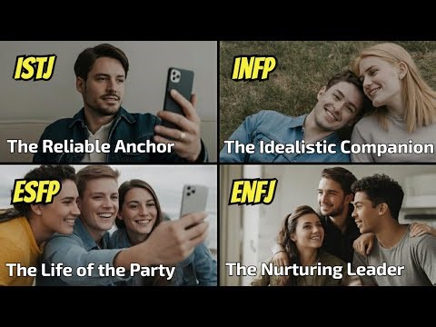 The 16 Personality Types as Friends