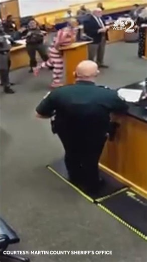 'Chaos in the courtroom': Video shows man lunge toward judge in Florida courtroom
