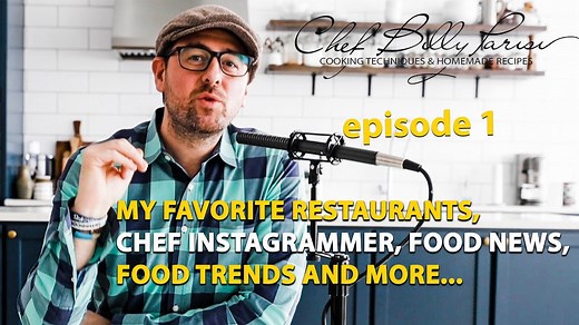 Episode 1 | Food Podcast: My Favorite Restaurant, Chef, Food News & Trends 🍽️🎙️