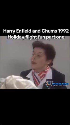 2.6K views · 24 reactions | Harry Enfield and Chums 1992 Holiday flight fun part one #nostalgia #harryenfield #harryenfieldandchums #90snostalgia #tv #funnyvideos #funnyvids #britishhumour #retro #vintage #flight #airplane #holidays #summer #slobs | Nostalgia Wizard | Facebook