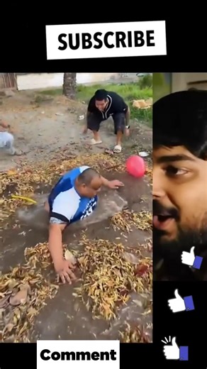 गड्ढे में गिर गया 🤣🤣 #shorts #reaction #relatablememes