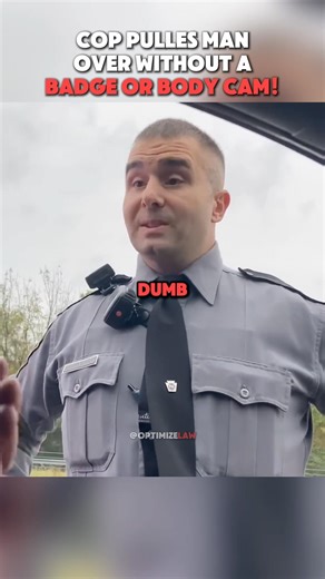 Cop Pulls Man Over Without a Badge or Body Cam!