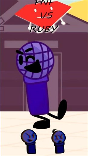Microphone (BF) in Goiky | Friday Night Funkin' VS Ruby From BFDI #bfdi #tpot