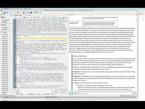 Tutorial 10 - Calibre Editing Special Formatting - Break Tags and Spacing