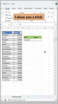DSUM Formula in Excel | Filter & Sum Like a Pro 🔥