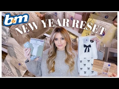 New Year B&M Reset | Shop With Me + Haul | NEW IN January 2026