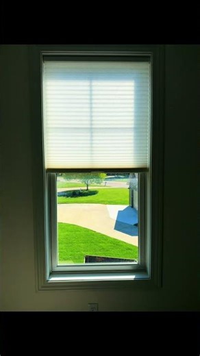 Control The Sun Coming In With Light Filtering Cordless Cellular Shades!! #interiordesign #blinds