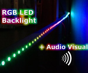 RGB Backlight   Audio Visualizer