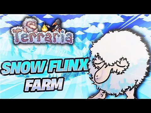 How To Get Flinx Fur In Terraria : A Simple Snow Flinx Farm