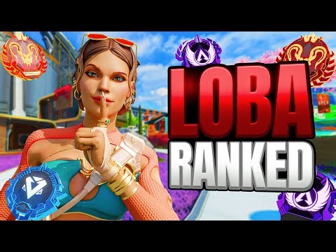 High Level Loba Ranked Gameplay - Apex Legends (No Commentary)
