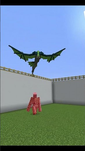 Iron Golem vs Foliaath, Naga (Mowzie's Mob) | [Minecraft Mob Battle] #Shorts