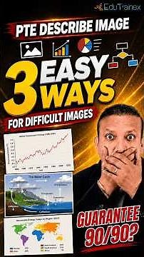 PTE Describe Image: Easy Techniques for Difficult Images | Score Higher Fast | Edutrainex PTE