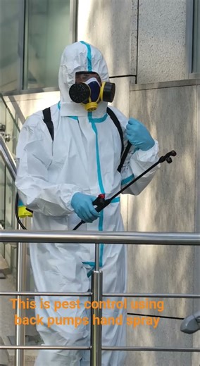 where we can use hands spray in pest control