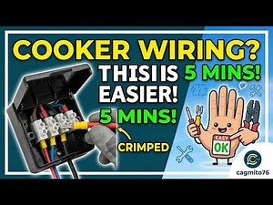 Easiest Way to Wire an Electric Cooker in 5 Minutes (Using Pin Terminals)