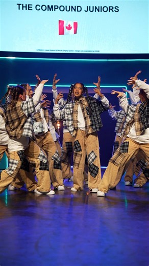 Canada's Junior Dance Group Wins 3rd at IDO Worlds
