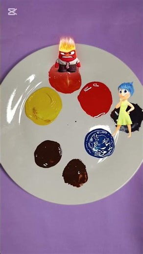 INSIDE OUT Color Mixing #shortvideo #colormixing #insideout2