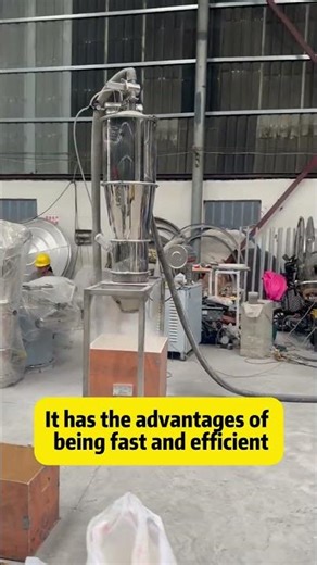 What is your powder/granular material? I'll tell you if it's suitable! #vacuum #dust #automation