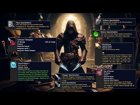 All Rogue Runes/Ring Runes/Poisons That You Need for Phase 4 WoW SoD