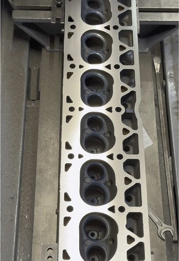 Precision Resurfacing of a 1999 Jeep Engine Head