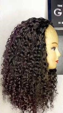 How To Make Half Wig Like A Pro #halfwig #wig #wigtutorial #shorts #shortvideo #shortvideoviral #diy