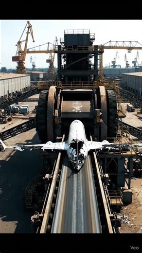 Airplane Crush Test - Extreme Industrial Destruction | Realistic Machine Press