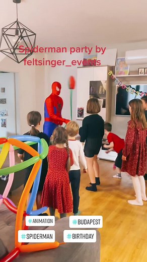 Fun Spiderman Birthday Party Games for Kids in Budapest