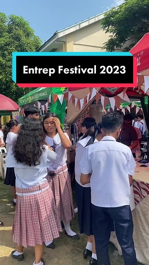 Grade 12 Entrepreneurship Culminating Activity at Entrep Festival