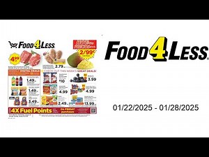 Food 4 Less Weekly Ad - 01/22/2025 - 01/28/2025