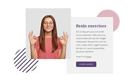 Brain exercises - CSS Template by Nicepage