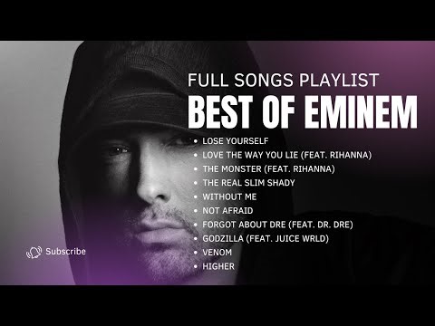Eminem Greatest Hits Playlist 2025 2026 | Best Eminem Songs Ever | Rap & Hip Hop 🔥🎧🎤💿
