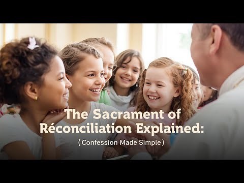(REMAKE) The Sacrament of Reconciliation Explained | Confession Made Simple | Catechism for Kids