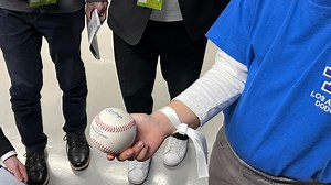 Shohei Ohtani's first home run of the season lands in hands of 10-year-old boy in Tokyo