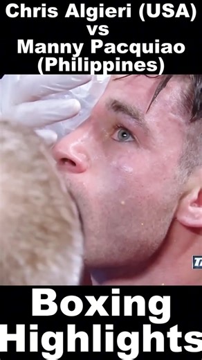 Manny Pacquiao vs Chris Algieri Best Highlights #MannyPacquiao #boxing #fyp #foryourpage | Gers TV