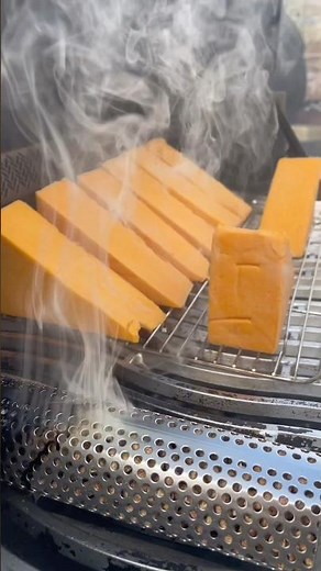 You should learn how to smoke your own cheese #BBQ #Cheese #Cheddar #Gouda #Applewood