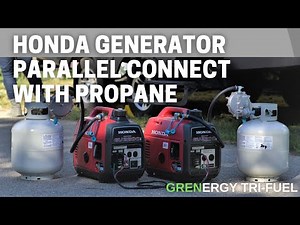 Honda Generator Parallel Connect with Propane Conversion Kit - Grenergy EU2200i EU2000i EU22i EU20i