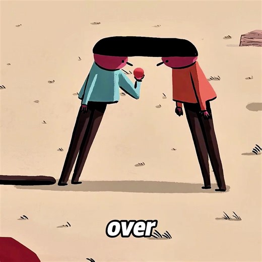 The two sisters were conjoined from birth #cartoon #animation