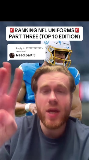 Top 10 NFL Uniforms Ranked
